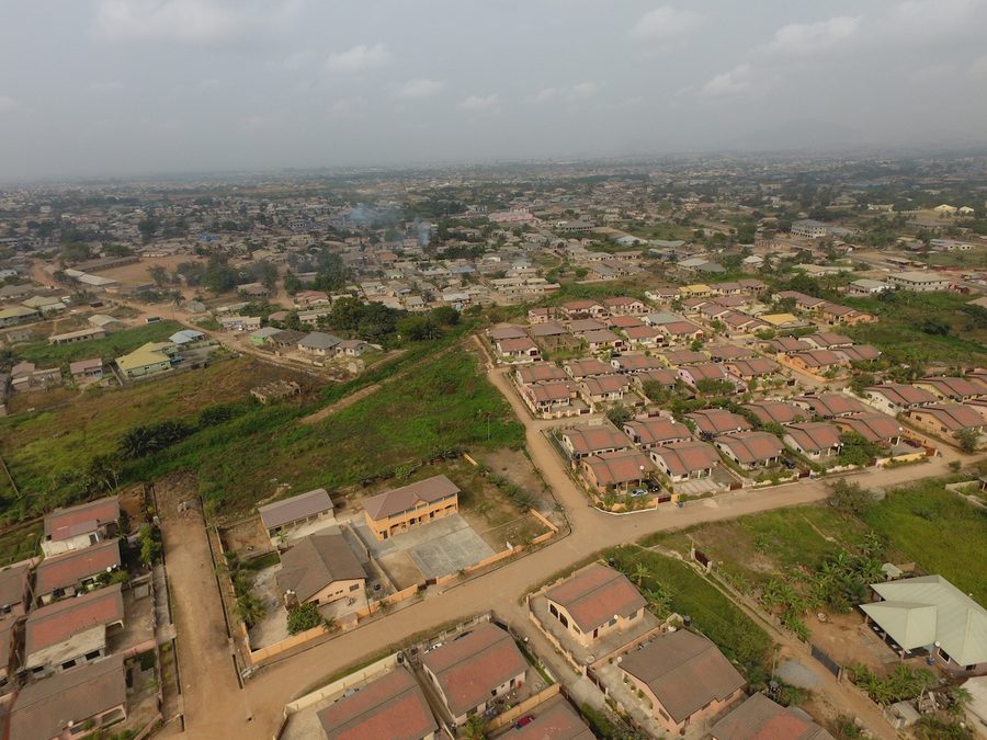 Adenta-Dodowa Road — a Damax development